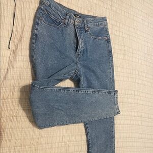 Express Women's Skinny Jeans - Blue